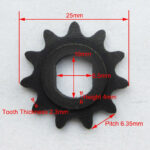 Ebike 25H 11T Pinion H Type - Image 2