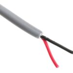 2 Core Non-Shielded Industrial Cable Gray (2 Meter )
