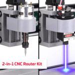Z Axis CNC Mount with Stepper motor (Without Spindle Motor RS775) - Image 2