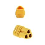 Amass MT30 3 Pole Motor/ESC Connector Set Female-1Pcs.