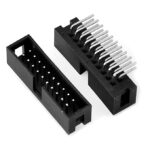 20 Pin FRC Shrouded Right Angle Male Box Connector (Pack of 2)