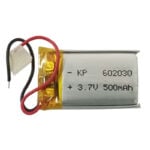 3.7V 500mAh Lipo Rechargeable Battery Model KP 602030