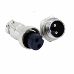 GX-12 2 Pin MRS Round Shell Type Connectors Male-Female Pair - Image 3