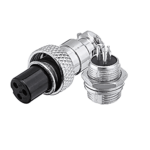 GX-12 3 Pin MRS Round Shell Type Connectors Male-Female Pair - Image 3