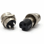 GX-12 3 Pin MRS Round Shell Type Connectors Male-Female Pair - Image 4