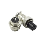GX-12 3 Pin MRS Round Shell Type Connectors Male-Female Pair - Image 5