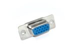 DB15 VGA Connector - Female PCB Mount - Straight