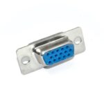 DB15 VGA Connector - Female PCB Mount - Straight
