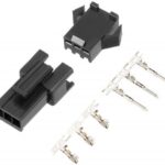 JST SM 3 Pin 2517/2518  Connector Male-Female (2 Pairs)
