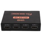 HDMI Splitter 1x4 4Kx2K UHD 1080P 3D 1 in 4 out - Image 2