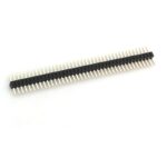 2mm 1×40 Pin Male Single Row Header Strip (Pack of 2)