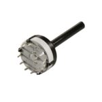 12 Position SP Rotary Switch, 150 mA @ 250 V ac, Through Hole