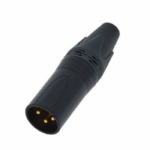 3 Pole XLR  Male Connector