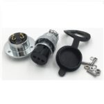 GX-25 2 Pin Metal Male Female Panel Connector