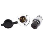 GX-25 4 Pin Metal Male Female Panel Connectors