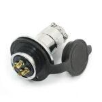 GX-25 4 Pin Metal Male Female Panel Connectors - Image 2