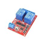DC 12V 2 Channel IR Infrared Remote Control Switch High-current Relay Module Board LED Status Indicator - Image 2