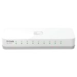 D-LINK DES-1008C 8-Port 10/100 Desktop Switch (White)