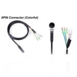 EBIKE 9 Pin Cable 100cm with One Side Waterproof Connector - Image 2