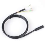 EBIKE 9 Pin Cable 100cm with One Side Waterproof Connector