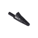 CC379 Crocodile Clips 8A Black - Industrial Grade