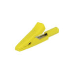 CC379 Crocodile Clips 8A Yellow - Industrial Grade