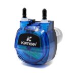 Kamoer 12V 540ml/min Silicon Tube brush motor 3 rollers liquid peristaltic pump