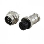 GX-16 10 Pin MRS Round Shell Type Connectors Male-Female Pair