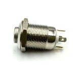 High Head 12MM 12-24V Power Non-Latching Blue Led Light Waterproof Metal Push Button Switch - Image 3