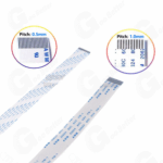 0.5mm Pitch 10 pin 200mm FPC A-Type Ribbon Flexible Flat Cable (Pack of 2) - Image 5