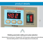 SUNKKO® 788H Battery Spot Welder Pulse Spot Welding Machine for 18650 14500 Lithium Battery Pack Building - Image 5
