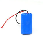 7.4V 2500mAh 3C 18650 2S Lithium Battery Pack with BMS Protection
