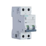 Siemens 10A 2 Pole Miniature Circuit Breaker (White)