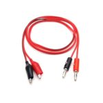 4mm Banana Plug to Alligator Clip Test Lead Wire Cable – 1 Pair