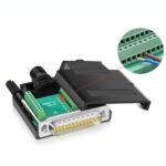 DB25 Male PCB Board with cover and side pins - Image 2