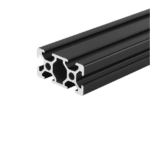 2040 Black Extruder T Slot - 300MM