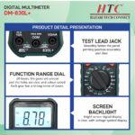 HTC 830L+ Digital Multimeter - Image 2