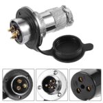 GX-25 3 Pin Metal Male Female Panel Connector - Image 7