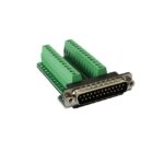 DB25-M2 DB25 to Terminal with Nut (male DB25)