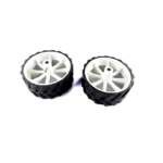 Robot Wheel 110mm Diameter 45mm Width 6mm ID