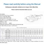 Adjustable Power Adapter Universal Charger 3V-60V 150W With Display Screen Charger 2.8V 14V 28V 36V 48V 56V 60V Battery Charger - Image 11