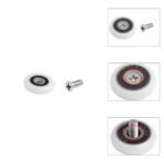 Nylon Plastic Bag Roller Bearing 5mm ID x 25mm Dia x 5.5 mm Thickness - Image 2