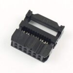 2.54mm DC3 12 Pin Straight Female IDC Socket (Pack of 5)