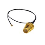 RP-SMA Female to IPEX1 Connector Cable Thread 13mm RG1.13 - 50cm - Image 2
