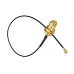 RP-SMA Female to IPEX1 Female Connector Cable Thread 11mm RG0.81 - 30CM - Image 2