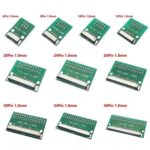 FFC / FPC 8 Pin Adapter Board 0.5mm to 2.54mm Soldered Connector - Image 3