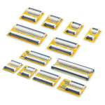 FPC FFC Flexible Flat Cable Extension Board 0.5MM Pitch 4/6/8/10/12/14/16/22/26/28/30/36/32/34/40/50/60/64 PIN Connector (Set of 17 Pcs)