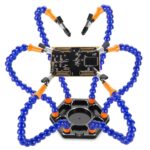 6 Flexible Arms Soldering Station With Swiveling Alligator Clip - Image 2