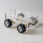 Double 4WD 60mm Mecanum Wheel Acrylic Panel Intelligent Robot Car Chassis Kit - Image 7
