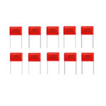 10nF 630V DIP Polyester Film Capacitor (Pack of 10)